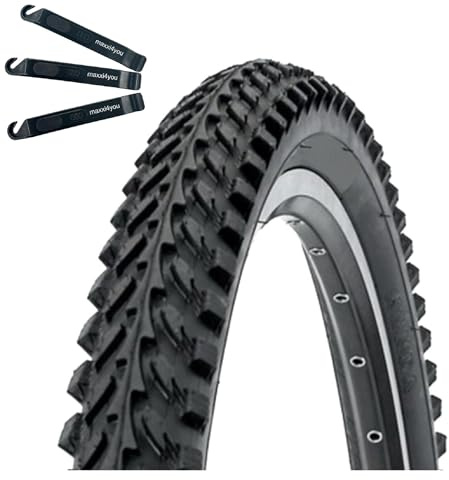 Angebot-Set / 1 x Kenda K-898 20 MTB Fahrradreifen Schwarz 50-406 (20 x 2.00) inkl. maxxi4you Reifenheber