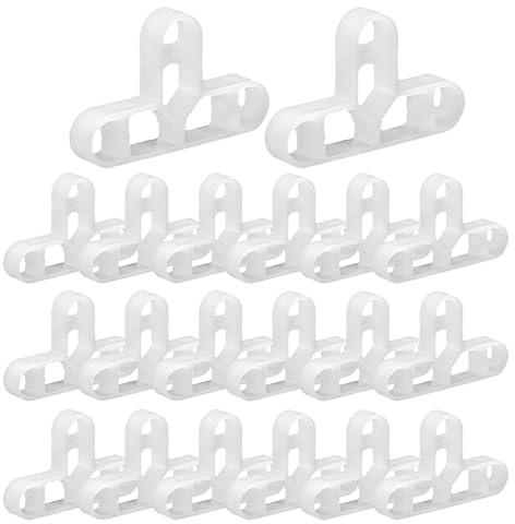 100 Stück Fugenkreuze, 10 mm Gelenke,Fliesenabstandshalter,T-förmig Pflasterstein-Abstandshalter, Fliesenverlegehilfe Zum Fliesenschneiden und Abstandsausgleich, Fugenabstandshalter,weiße