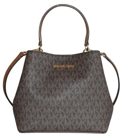 Michael Kors Borsa da donna borsa a tracolla Pratt SM Bucket (Marrone)