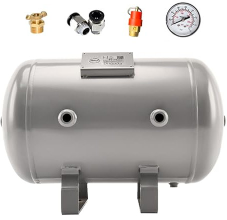 Réservoir d'Air Réservoir D'air Portable Haute Pression, Kit De Réservoirs De Compresseur D'air De Remplacement 100 80 50 30 20 10 5 4 3 2 1 L Pour Le Stockage De Gaz, Porte-réservoir Cartouche(50L(13