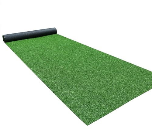 Kunstrasen Artificial Grass Rasenteppich Synthetic Turf Länge 100cm - 1000cm Rasen Dachgarten Realistische Kunstrasenmatte Verblasst Nicht Wasserdurchlässiger Teppich Rollrasen(Höhe: 30mm,100x200cm)