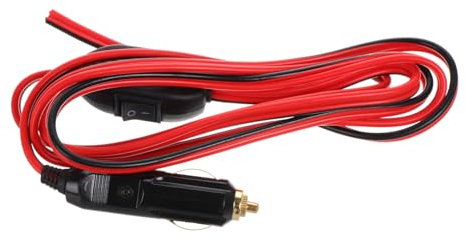VINTORKY Power Cord Extension Cigarette Lighter Wire for Car Air Pump Charger Automotive Supplies Cigarette Lighter Adapter Plug Extension Cord