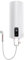 Scaldabagno Elettrico Verticale Con Display Digitale, 2000 W 220 V, Con Tubi dell'Acqua, Doccia a Mano e Rubinetto, Gamma di Riscaldamento 25-75 ℃, Bianco (Bianco, 100L)