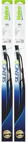 VALEO Silencio Escobilla - V65 - Escobilla Limpiaparabrisas Convencional Duradera y Resistente para Todas las Estaciones 650mm - 1 Escobilla - 574180 (Paquete de 2)