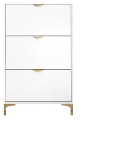 GEK208130 Moderno Armarios de Zapatos Simples y Modernos for Entrada, Organizador de diseño, Zapatero for Ahorrar Espacio, Muebles de Lujo Blancos Impermeables Szafka Na Buty Organizador(75x17x118CM)