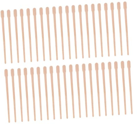 Cabilock 1000 Stück Wachsholzstäbchen 88mm Spatel Holz Wachsapplikatoren Für Haarentfernung Gesicht Körper Salon Zubehör