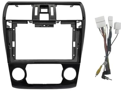 9 Inch Bil Frame Fascia Adapter Radio Dash Fitting Panel Kit För Subaru För Levorg 2014 2015 2016 2017 GFVFGNLNNA(Frame Cable)