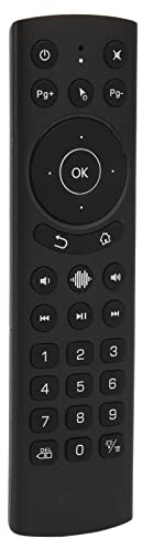 HUSHUI G20S PRO BT, Röstfjärrkontroll med 2,4G Dual Mode och Bakgrundsbelyst Design, för TV-projektordator (G20S PRO BT)