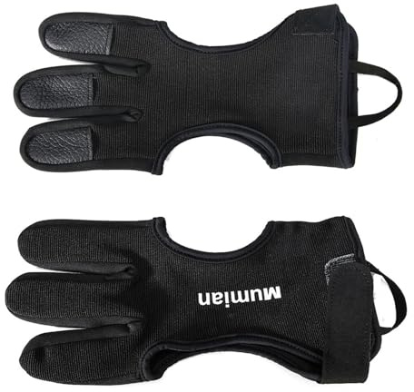 Guantes De Tiro Con El Para Niños - Guantes De Tiro Con El Hombre, Pestañas Para 3 Dedos, Protección Usable Para Mano Izquierda Derecha, Protectores De Dedos Para Tio Con El aro, Material R