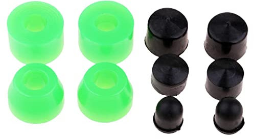 Hellery 10 Ersatz Skateboard Truck Bushings Set Longboard Deck Kit 85A
