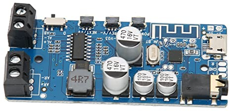 Carte D'amplificateur de Puissance Bluetooth, Module D'amplificateur de Puissance Bluetooth à Double Sortie 2x5W Module Récepteur Stéréo 5.0