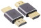 RIIEYOCA 8K&60Hz HDMI Macho a Macho Adaptador HDMI 2.1UHD Conector 3D Extender Soporte 8K@60Hz / 4K@120Hz, 2 Pack