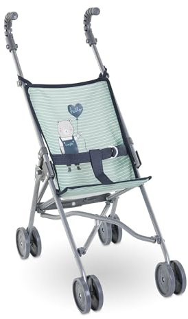 Corolle - Poussette Canne Sauge, Accessoire, pour Poupon 36, 42 et 52cm, dès 3 Ans, 9000141650