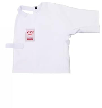 KXJPIZIYB 350N Fechtbekleidungsweste, Fechttrainingsweste, Fechtschutzkleidung, für Florett-Degen-Säbel(Small)