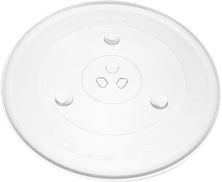 Cabilock Glass Turntable for Microwave Oven Microwave Safe Cooking Plate Oven Tray for Home Kitchen Use