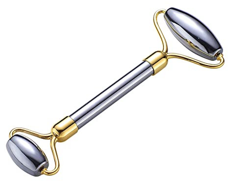 TOVINANNA Gesichtspflege-tool Steinmassage Gesichtsroller Doppelgesichts-augenfaltenreduzierung Anti-aging-schönheitsgerät