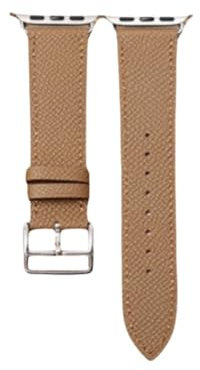 For apple iwatch 49mm / 45mm / 44mm / 42mm /41mm / 40mm / 38mmS10 Watch strap ultra2 Hermes palm print Apple Watch new strap (Brownish and brownish lines,38/40/41mm)