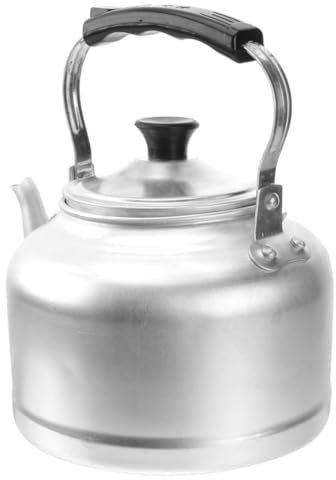 Holibanna Thickened Aluminum Tea Kettle 6l Large Capacity Household Stovetop Water Kettle Wear-Resistant Tea Pot Suitable for Daily Kitchen Use