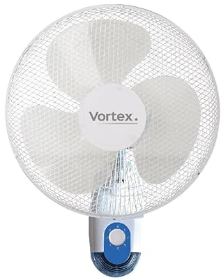 16” Wall Mounted Oscillating Fan – 3 Speed Air Circulator for Hydroponics, Greenhouse, Home, Garage, Gym & Office Cooling – Wall Fan