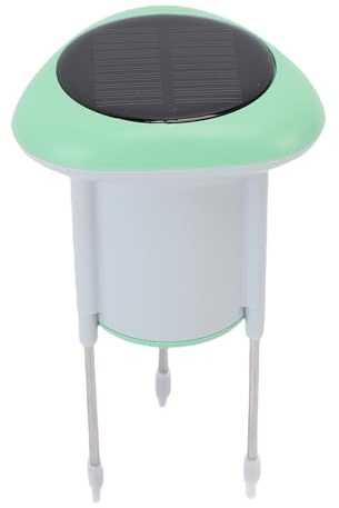 Fockety Misuratore del Terreno, Igrometro del Termometro del Terreno a Energia Solare con 3 Sonda per Zigbee 3.0, Tester di Temperatura del Misuratore di umidità del Terreno Portatile