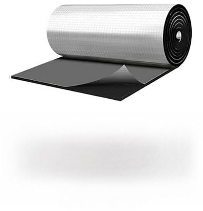 Tapis D'isolation Phonique Pour Capot Porte Toit Pare-feu Voiture Auto-adhésif Insonorisant Pour Toit Outil D'amortissement Étanche Pour Véhicule Natte D'Isolation(15MM)