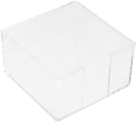 Gatuida Support Transparent Acrylique pour Trombones et Notes Adhésives Organiseur de Bureau Robuste pour Gestion des Tâches et Productivité Design Clair et Moderne pour Bureau Organisé