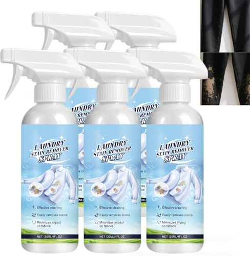 Wäsche-Flecken-Entferner-Spray, leistungsstarke Pre-Treat Tuch Flec/ken-Entferner, nicht-schädigende Kragen Flecken-Entfernung Spray, tragbare Reise-Größe Flec/ken-Behandlung Sprays. (4PCS)