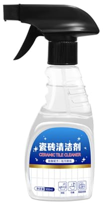 Grout Cleaner Spray 300ml Tile Grout Cleaner & Reviver, Removes Stains Dirt Discolouration, Bathroom Kitchen Floor Wall Tile Cleaning Solution