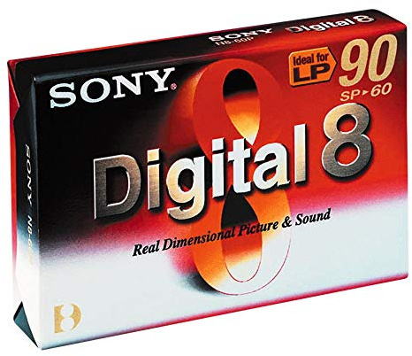 Sony Cassette digital 8 pour caméscope 60 mn N860P