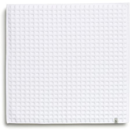 Möve Piquée Badteppich 60 x 60 cm aus 100% Baumwolle, Snow