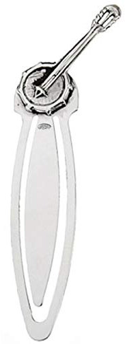 Lesezeichen Geldklammer Banjo L 7 cm Silber 925 Sterling in Premium Verarbeitung