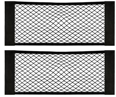 EINESIN Rete Portaoggetti Tasca Organizer, Rete Baule Auto per Car Sedile Groceries, Tasca Telo Protettivo Mesh Net per Universale per SUV, Truck di Auto
