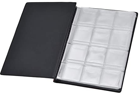 Classeur Pieces de Monnaiede 2 Euros, 120 Pochettes Album de Support de Collection de Pièces de Monnaie, Rouge étui de Rangement pour Organisateur de Collection de Pièces de Monnaie étanche