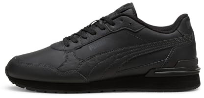 PUMA ST Runner V4 L Unisex-Sneaker für Erwachsene, PUMA Black-Shadow Grey, 8 UK