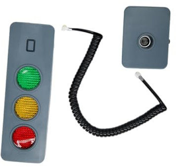 tuwiwol ABS Auto Parkgerät für breite Anwendung und einfache Bedienung. LED Ampel Parksensor, Garage, Haltbarkeit