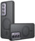 JNERBUYI Protective Case for OPPO Reno12 Pro 5G/OPPO Reno 12 Pro 5G, Magnetic Cover Connects Car mount, Supports Wireless Charging. Matte Anti-fingerprint Case.