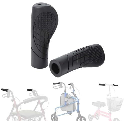 VIDSTW Manopole Bici Ergonomiche Mtb Per Manubrio Bicicletta e Monopattino - Adatto Per Eollator a Tre e Quattro Ruote - 2 Pezzi