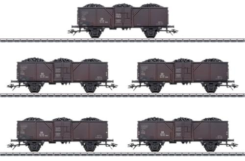 44311 H0 Güterwagen-Set Fd-z-72 Ommv, Ep. III (mit Beladung)