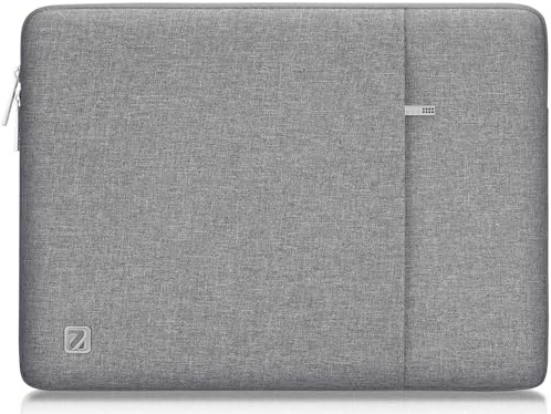 NIDOO 17.3 Inch Laptop Sleeve Case Protective Notebook Bag PC Cover for 17.3 IdeaPad 3 / Legion 5 / ThinkPad P17 / ENVY Laptop 17 / ProBook 470 / XPS 17 / Chromebook 317 / ZenBook Pro 17, Grey