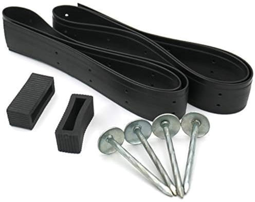 KINGLAKE Lot de 2 cravates pour arbre, chacune de 90 cm, résistantes, réglables, avec boucle pour la prise en charge des arbres, arbustes