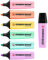 Textmarker - STABILO BOSS ORIGINAL Pastel - 6er Pack & STABILO BOSS ORIGINAL Pastel - Schimmer von Lila
