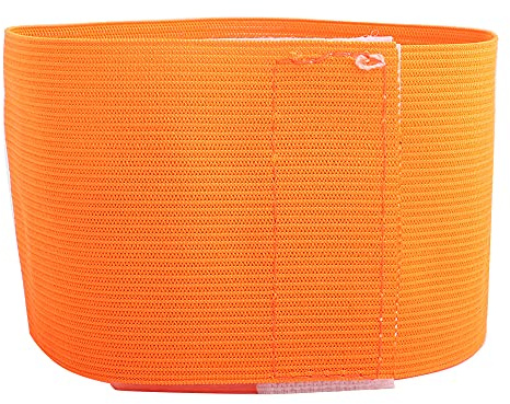 Demeras Fußball Armbinde Fußballkapitäne Armbinde 5 Farben Armband für Erwachsene Jugendkapitäne Geeignet für Fußballfußball