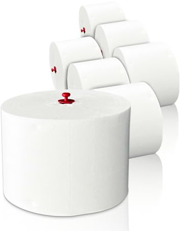 Blanc HYGIENIC COSMOS Long-Life WC-Papier, 32 × 100 m, 3.200 m, 2-lagig | 32 × 100 m, 3.200 m Gesamtmenge, 2-lagig, 100 % Zellstoff, für COSMOS Doppelrollenspender