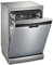 SIEMENS - Lavavajillas de libre instalación, iQ300, 60 cm, Home Connect, varioSpeed+, Acero antihuellas, SN23HI02ME