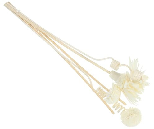 PRETYZOOM Aromatherapie Diffusorstäbchen Rattan Natürlich Mit Kunstblüten Raumduft Ersatzstäbchen Für Zuhause Wohnzimmer Schlafzimmer
