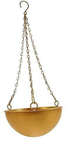 Mipcase Piante Sospese Battuto Fioriera Da Appendere Per Interni Ed Esterni Design Elegante Per Balconi e Resistente e Decorativa Per Amanti Delle Piante