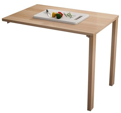 Wandtisch Klappbar, Schreibtisch Zum Ausklappen,multifunktionaler Klapptisch, Schwimmender Küchentisch, Bartisch, Für Kleine Räume Wohnzimmer Schlafzimmer Studentwohnheime ( Color : B , Size : 75x30cm