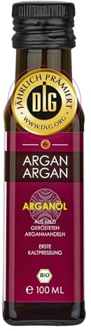 ARGANARGAN Bio-Arganöl geröstet & FRESENIUS Analyse, Reinheit laborgeprüft | von Frauenkooperativen aus Marokko, fair und nachhaltig hergestellt, Vergleichs-Sieger 2025, DLG GOLD prämiert