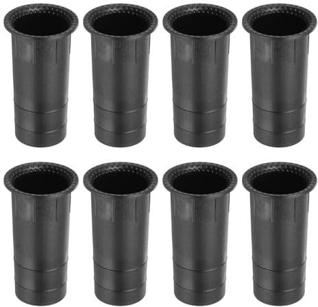 sourcing map 8 tubi per porta altoparlante 3,6 x 8,1 cm, per bass-reflex, bass woofer, progetti fai da te, potenziamento dei bassi