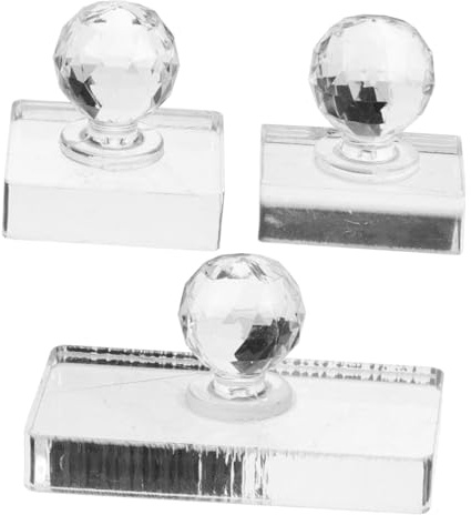 Warmhm Strumento per Pressare Ombretto Compatto e Fard, Kit 3 Pezzi Piastra per Illuminante Compatto e Accessorio per Riparazione Ombretti, per Make-up Professionale e Fai-da-te